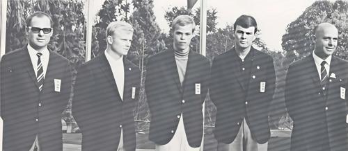 John Jacobsen, Ole Pfeiffer, Klaus Hove, Nils Elsoe Jensen, Steen Damgaard